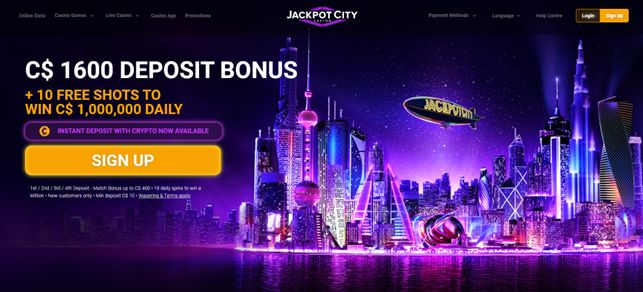 Jackpot city preview